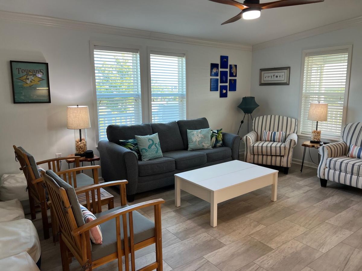 living room of vacation rental